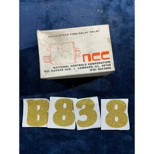 NCC MODEL T1K-00030-461 SOLID STATE TIME DELAY RELAY NEW IN BOX CONTROL PANEL